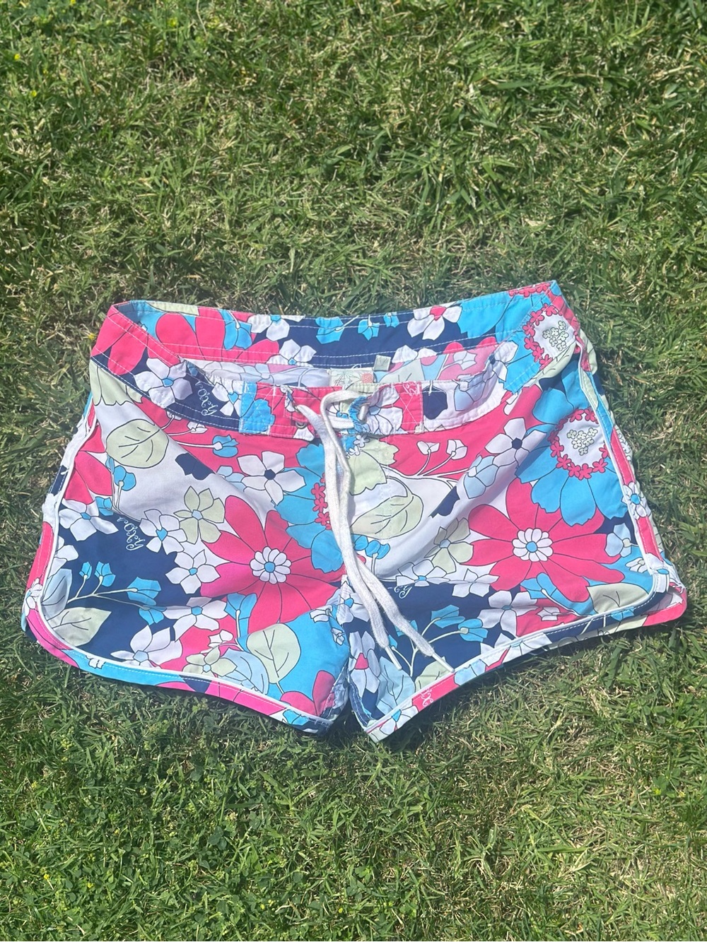 Vtg Roxy Girl Swim Shorts
